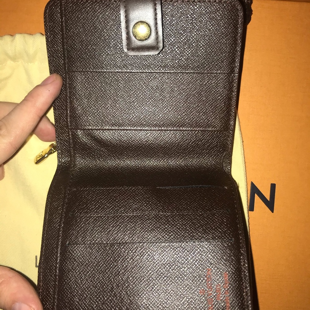 Louis Vuitton Damien Ebene canvas wallet - Picture 6 of 6